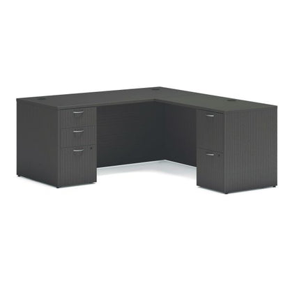 HON Mod L-Station | 2 Box Drawers / 3 File Drawers | 66"W x 72"D