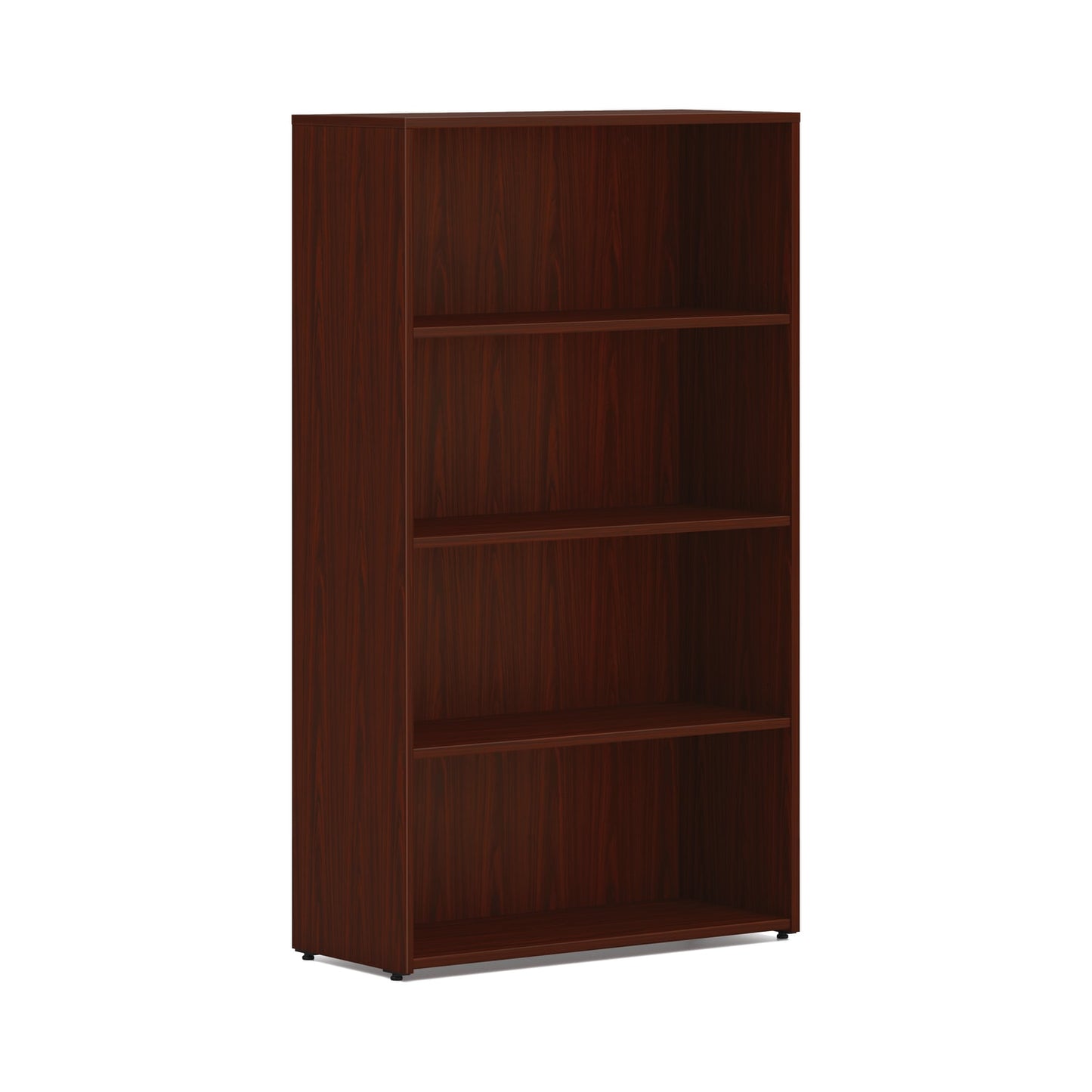 HON Mod Bookcase | 4 Shelves | 30"W | Traditional Mahogany Finish