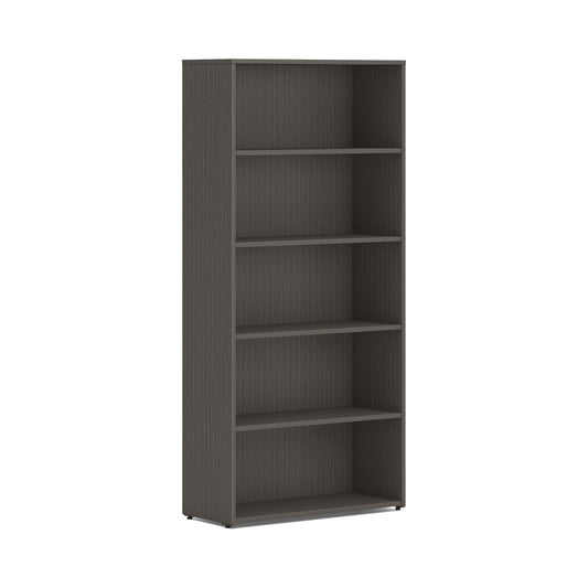 HON Mod Bookcase | 5 Shelves | 30"W | Slate Teak Finish