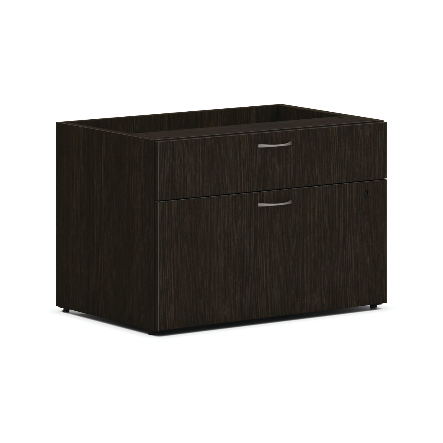 Hon Mod Java Oak HON Mod Low Personal Credenza | 2 Drawers | 30
