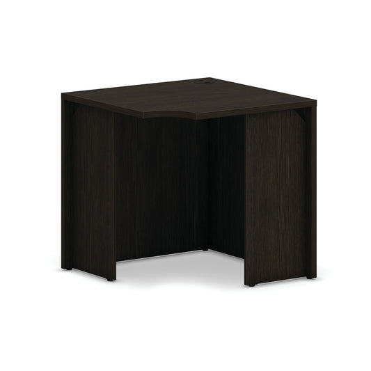 HON Mod Corner Desk Shell | 30"W | Java Oak Finish
