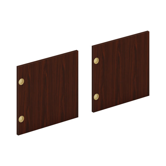 HON Mod Laminate Doors | Set of 3 | 48"W | Traditional Mahogany Finish
