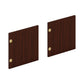 HON Mod Laminate Doors | Set of 2 | 60"W | Traditional Mahogany Finish