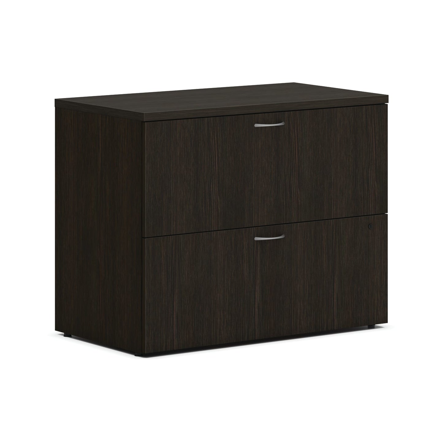 HON Mod Lateral File | 2 Drawers | Removable Top | 36"W | Java Oak Finish