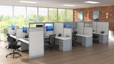 Steelcase Avenir Remanufactured Cubicles Pricing based on configuration